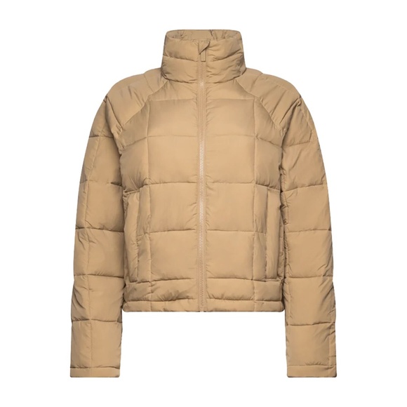 HALFDAYS Nellie Packable Puffer Jacket - Chai